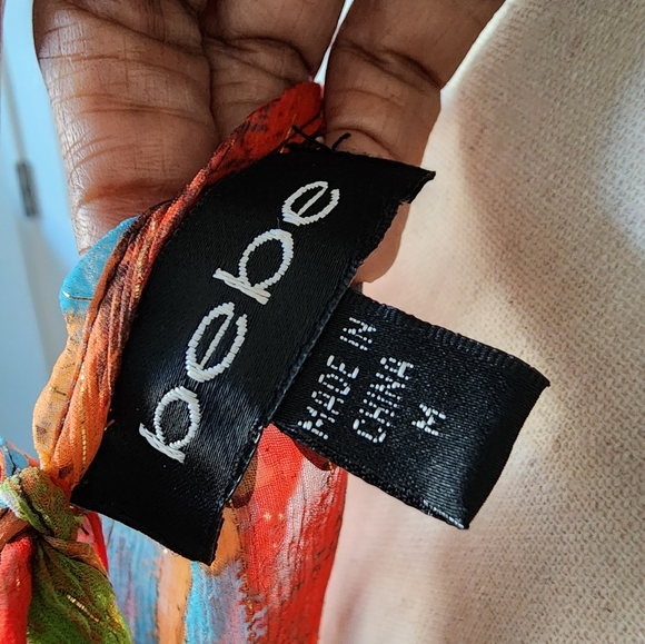 Vintage bebe see-thru blouse - Picture 4 of 12